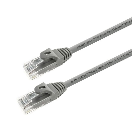 Aisens Latiguillo Rj45 Cat.6A Utp Gris 5.0M