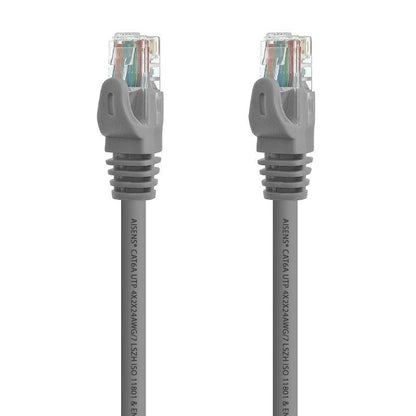 Aisens Latiguillo Rj45 Cat.6A Utp Gris 10M