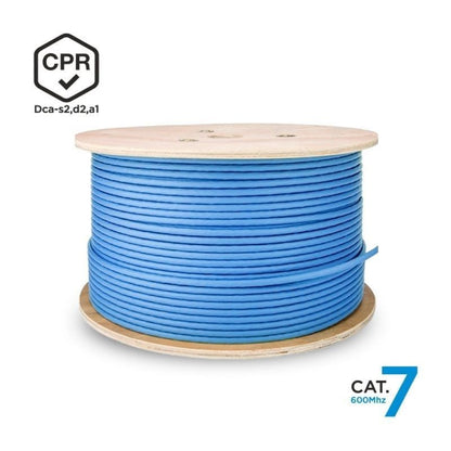 Bobina de Cable RJ45 SFTP AWG23 LSZH CPR Dca Aisens A146-0665 Cat.7
305m
Azul