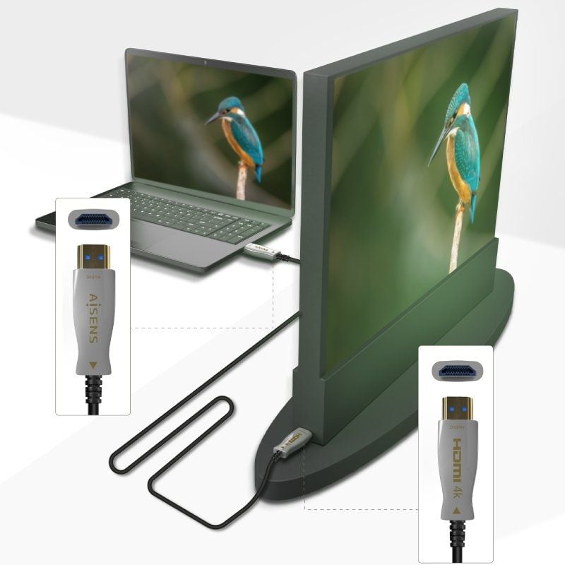 Cable HDMI 2.0 AOC 4K Aisens A148-0697
HDMI Macho - HDMI Macho
70m
Negro