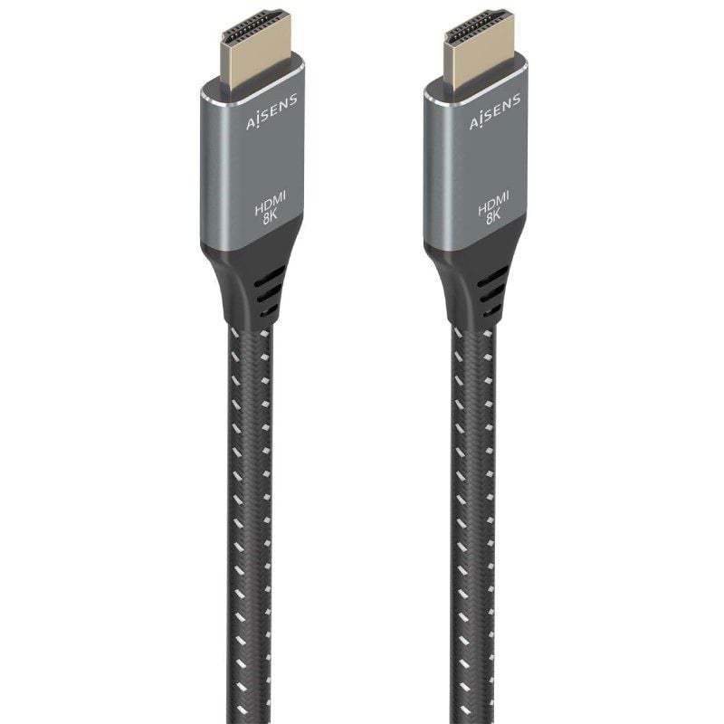 Cable HDMI 2.1 8K Aisens A150-0877
HDMI Macho - HDMI Macho
7m
Gris y Negro
