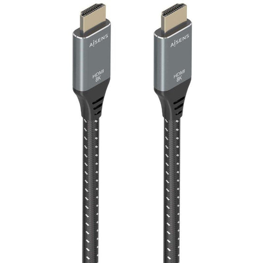 Cable HDMI 2.1 8K Aisens A150-0877
HDMI Macho - HDMI Macho
7m
Gris y Negro
