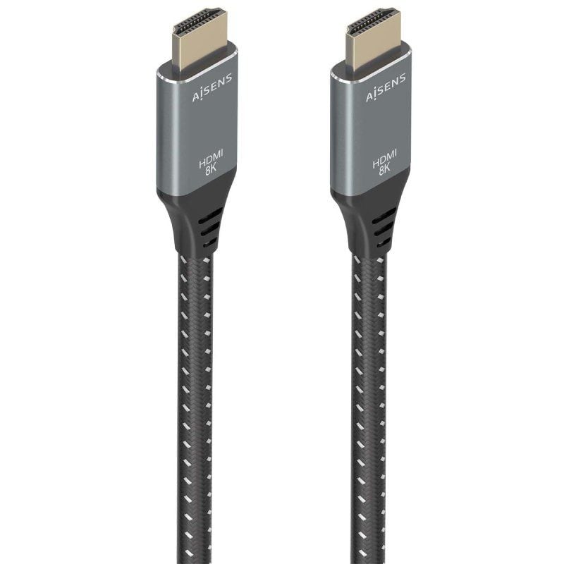 Cable HDMI 2.1 8K Aisens A150-0878
HDMI Macho - HDMI Macho
10m
Gris y Negro