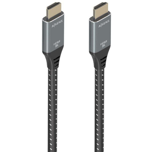 Cable HDMI 2.1 8K Aisens A150-0878
HDMI Macho - HDMI Macho
10m
Gris y Negro