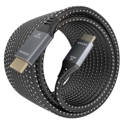 Cable HDMI 2.1 8K Aisens A150-0878
HDMI Macho - HDMI Macho
10m
Gris y Negro