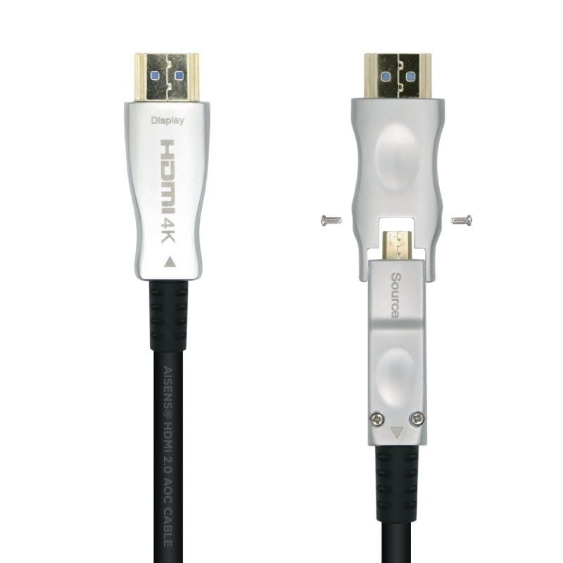Cable HDMI 2.0 AOC 4K Desmontable Aisens A148-0510
HDMI Macho 
D Macho - HDMI Macho
15m
Negro