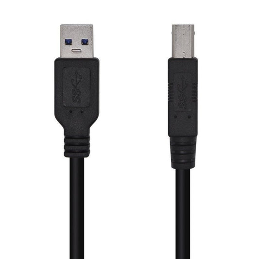 Cable USB 3.0 Impresora Aisens A105-0444
USB Tipo-B Macho - USB Macho
2m
Negro