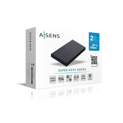 Caja Externa para Disco Duro de 2.5" Aisens ASE-2530B
USB 3.1