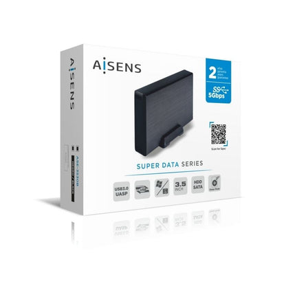 Caja Externa para Disco Duro de 3.5" Aisens ASE-3530B
USB 3.1