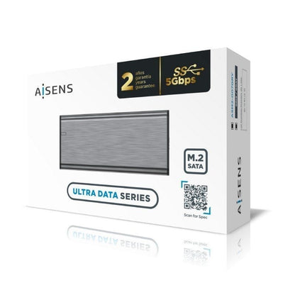 Caja Externa para Disco SSD M.2 SATA Aisens ASM2-007GRY
USB 3.1 Gen1
Sin Tornillos