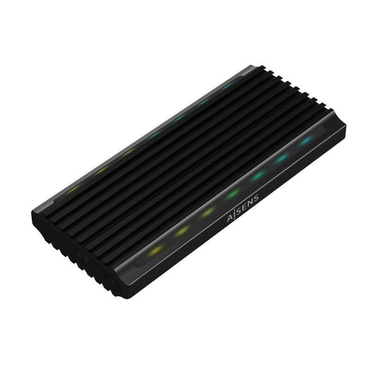 Caja Externa para Disco SSD M.2 SATA/NVMe Aisens ASM2-RGB012B
USB 3.2
Sin tornillos