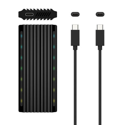 Caja Externa para Disco SSD M.2 SATA/NVMe Aisens ASM2-RGB012B
USB 3.2
Sin tornillos