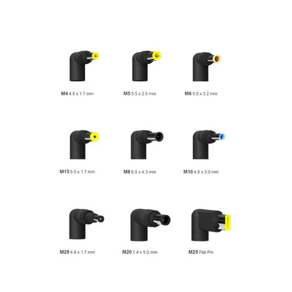 Cargador de Portátil Aisens ASLC-65WAUTO-BK
65W
Automático
9 Conectores
Voltaje 18.5-20V
1 USB QC3.0