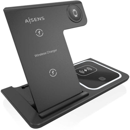 Base de carga Inalámbrica Aisens ASCH-15W3WC043-BK
15W