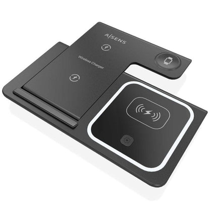 Base de carga Inalámbrica Aisens ASCH-15W3WC043-BK
15W