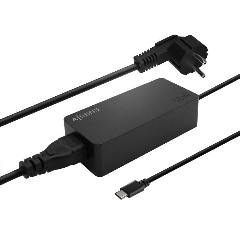 Cargador de Portátil Aisens ASCH-1PD65D-BK
1xUSB Tipo-C
65W