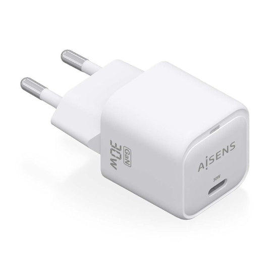 Cargador de Pared GaN Aisens ASCH-30W1P018-W
1xUSB Tipo-C
30W