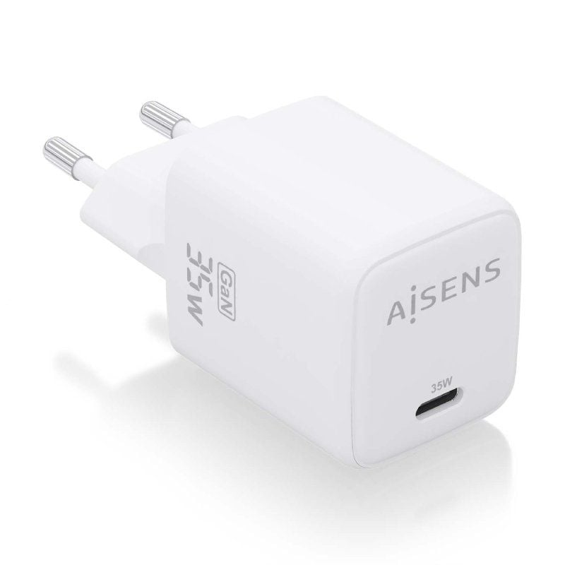 Cargador de Pared GaN Aisens ASCH-35W1P016-W
1xUSB Tipo-C
35W