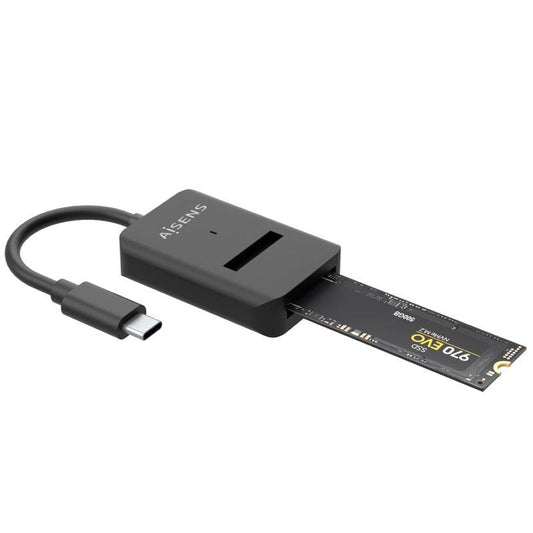 Dock USB Tipo-C para SSD M2 SATA/NVMe Aisens ASUC-M2D011-BK
Negro