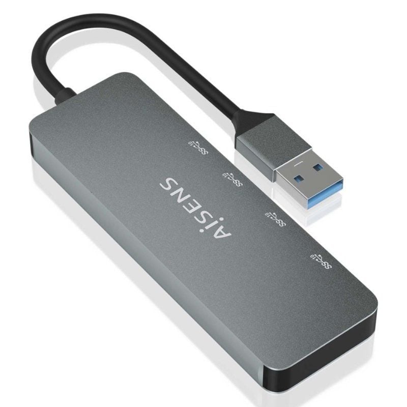Hub USB 3.2 Aisens A106-0696
2xUSB
2xUSB Tipo-C
Gris