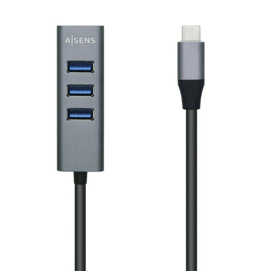 Hub USB Tipo-C Aisens A109-0508
4xUSB