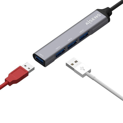 Hub USB Tipo-C Aisens A109-0541
4xUSB