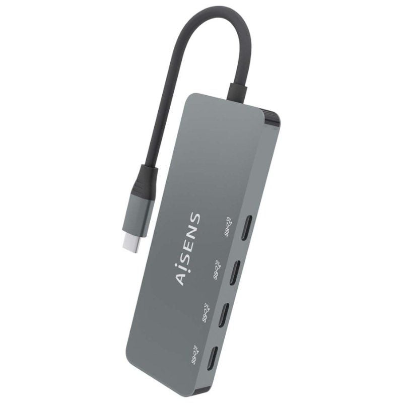 Hub USB Tipo-C Aisens A109-0695
4xUSB Tipo-C
Gris