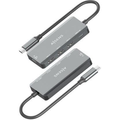 Hub USB Tipo-C Aisens A109-0945
3xUSB
1xUSB Tipo-C
1xUSB Tipo-C PD
Gris