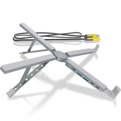 Soporte de Mesa - Docking USB Tipo-C Aisens ASUC-4P021-GR
2xUSB
1xUSB Tipo-C
1xUSB Tipo-C PD
Gris