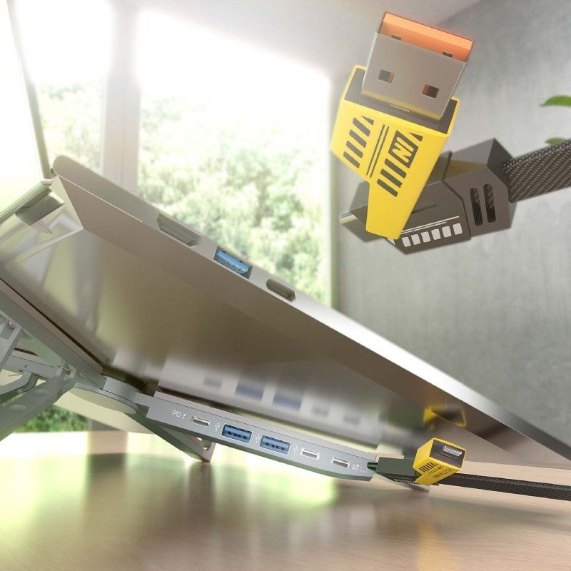 Soporte de Mesa - Docking USB Tipo-C Aisens ASUC-4P021-GR
2xUSB
1xUSB Tipo-C
1xUSB Tipo-C PD
Gris