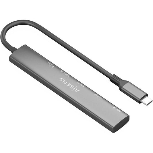 Docking USB Tipo-C Aisens ASUC-5P022-GR
1xHDMI 4K
2xUSB
1xUSB Tipo-C
1xUSB Tipo-C PD
Gris