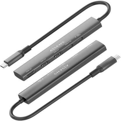 Docking USB Tipo-C Aisens ASUC-5P022-GR
1xHDMI 4K
2xUSB
1xUSB Tipo-C
1xUSB Tipo-C PD
Gris