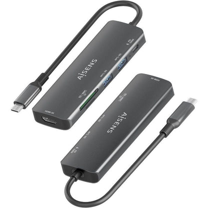 Docking USB Tipo-C Aisens ASUC-5P011-GR
1xHDMI 4K
2xUSB
1xUSB Tipo-C PD
1xLector Tarjetas
Gris