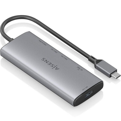 Docking USB Tipo-C Aisens ASUC-6P029-GR
1xHDMI 4K
1xUSB
2xUSB Tipo-C
1xLector de Tarjetas
Gris