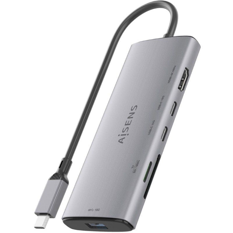 Docking USB Tipo-C Aisens ASUC-6P029-GR
1xHDMI 4K
1xUSB
2xUSB Tipo-C
1xLector de Tarjetas
Gris