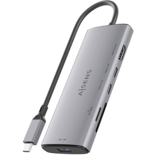 Docking USB Tipo-C Aisens ASUC-6P029-GR
1xHDMI 4K
1xUSB
2xUSB Tipo-C
1xLector de Tarjetas
Gris