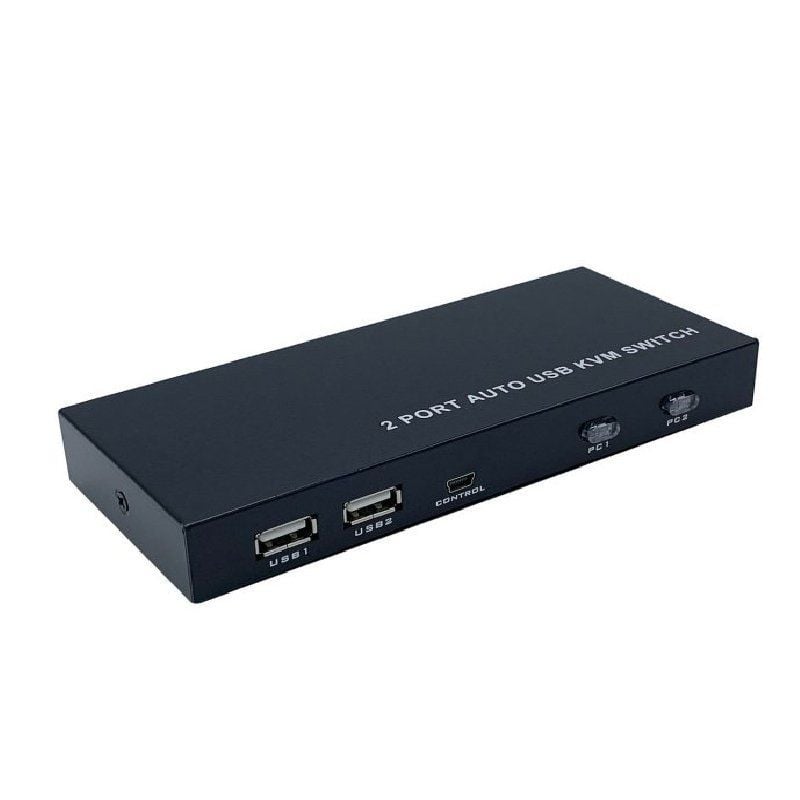 Conmutador KVM HDMI Aisens A111-0400
2PC con 1 sólo teclado y ratón