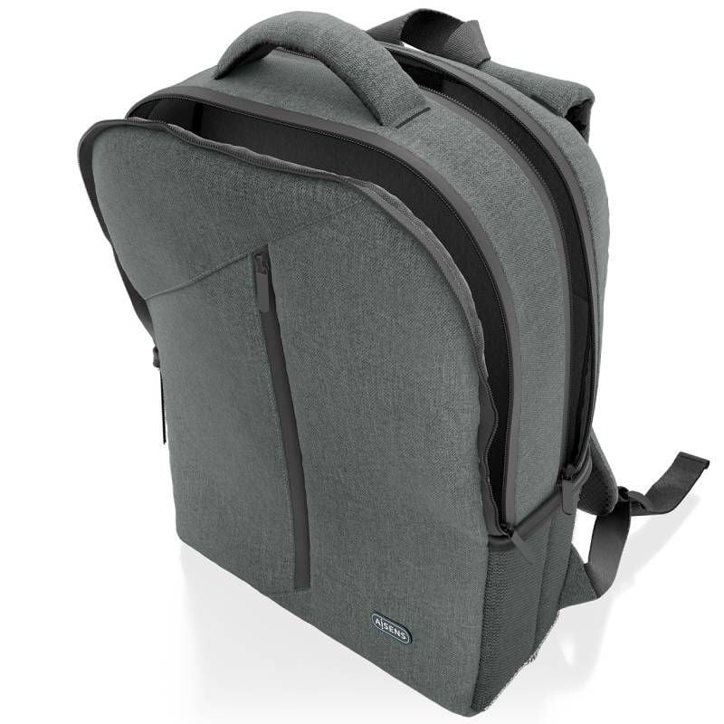 Mochila Aisens Premium ASBG-BP084-GR para Portátiles hasta 15.6"
Gris