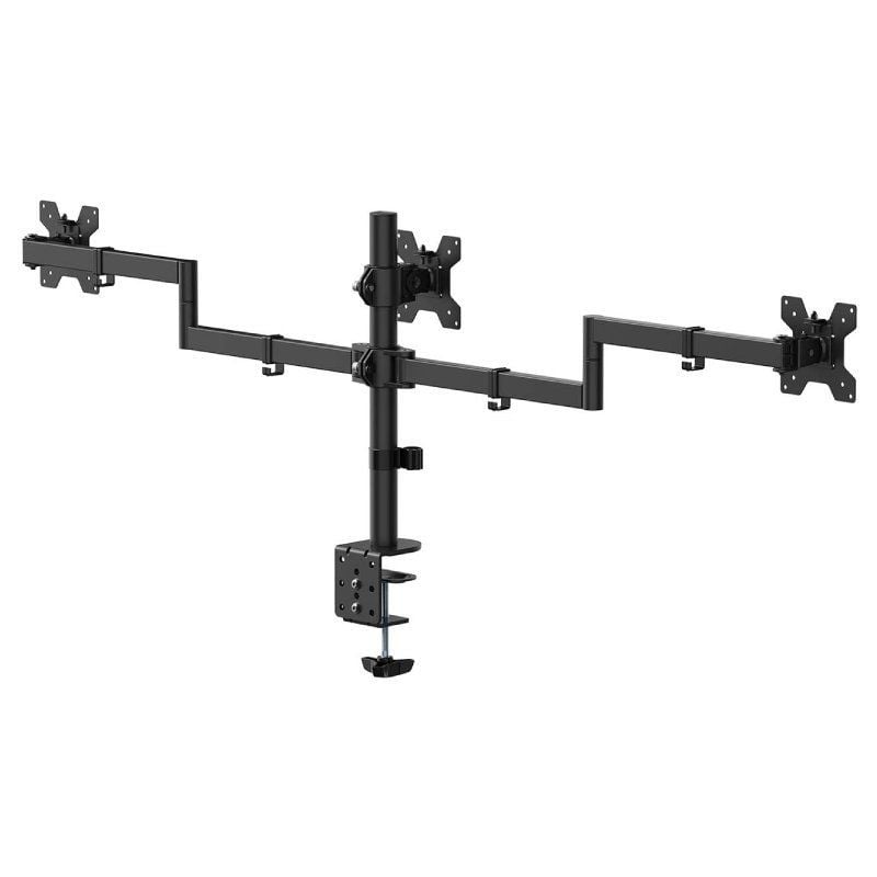 Soporte de Mesa para 3 Monitores Aisens DT27TSR-281
Giratorio
Inclinable
hasta 10kg