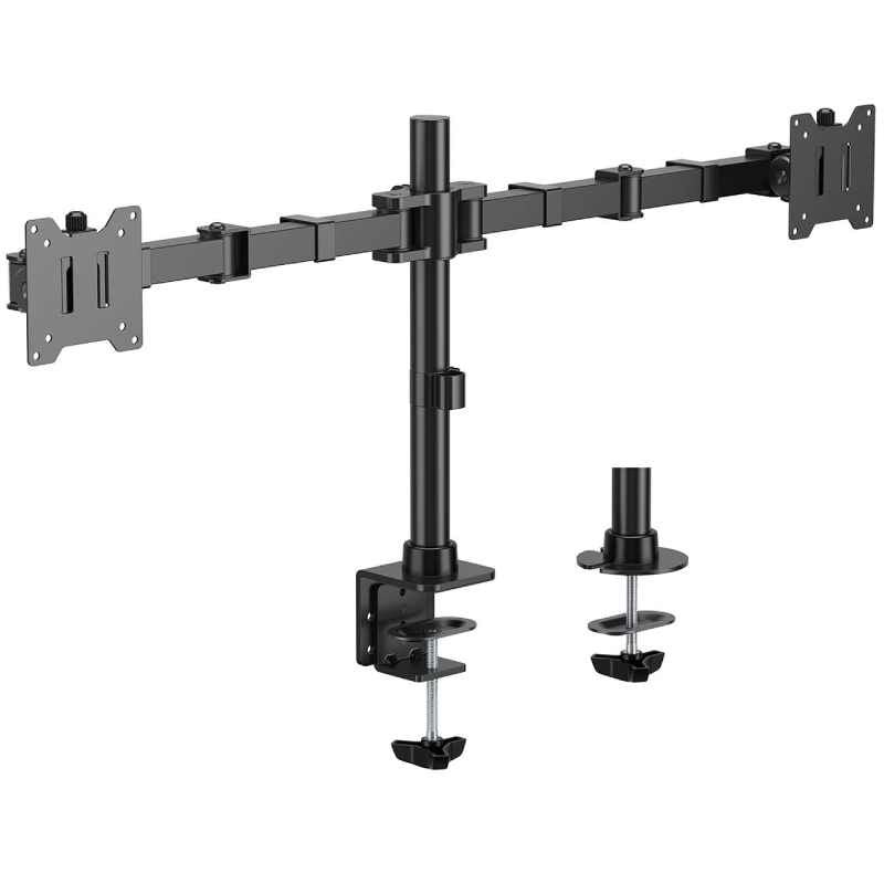 Soporte de Mesa para 2 Monitores Aisens DT35TSR-359
Giratorio
Inclinable
 hasta 20kg