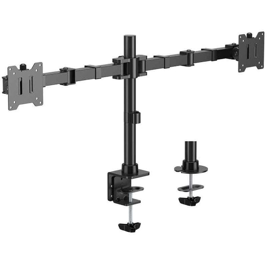 Soporte de Mesa para 2 Monitores Aisens DT35TSR-359
Giratorio
Inclinable
 hasta 20kg