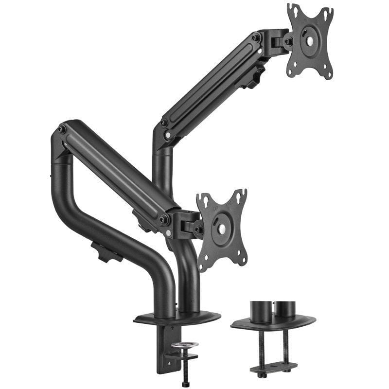 Soporte de Mesa para 2 Monitores Aisens DT32TSR-141
Giratorio
Inclinable
hasta 8kg