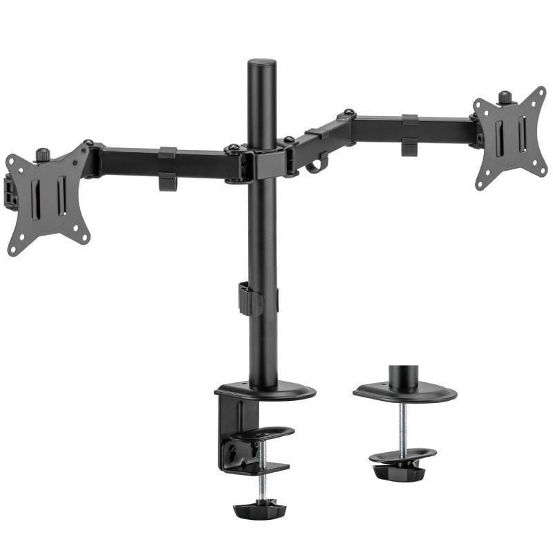 Soporte de Mesa para 2 Monitores o TV Aisens DT32TSR-149
Giratorio
Inclinable
hasta 9kg