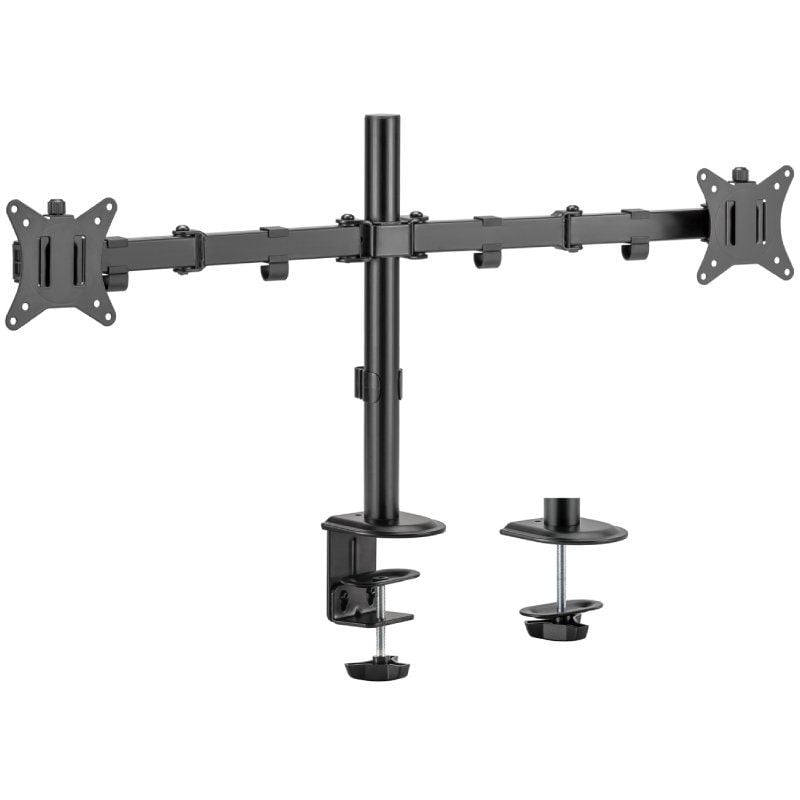 Soporte de Mesa para 2 Monitores o TV Aisens DT32TSR-149
Giratorio
Inclinable
hasta 9kg
