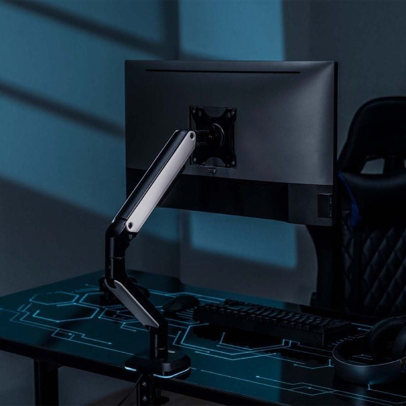 Soporte de Mesa Gaming con Contrapeso para Monitor Aisens DT32TSR-295
Giratorio
Inclinable
hasta 9kg
con Iluminación RGB