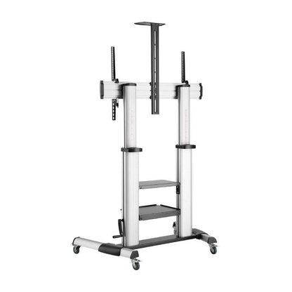 Soporte de Suelo Inclinable con Ruedas y Manivela Aisens FT100TE-125 para TV 60-100"
hasta 100kg