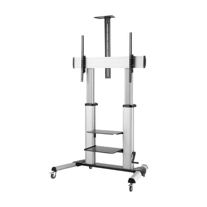 Soporte de Suelo Inclinable con Ruedas y Manivela Aisens FT100TE-125 para TV 60-100"
hasta 100kg