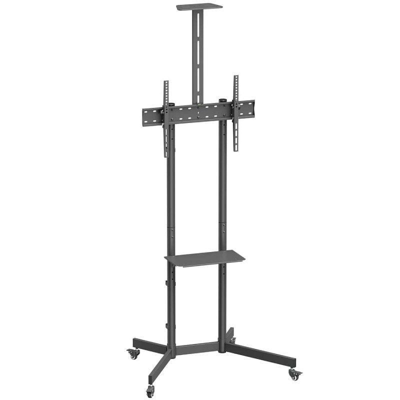 Soporte de Suelo Inclinable con Ruedas
Soporte de Cámara Aisens FT70TE-335 para TV 37"-70"
hasta 45kg