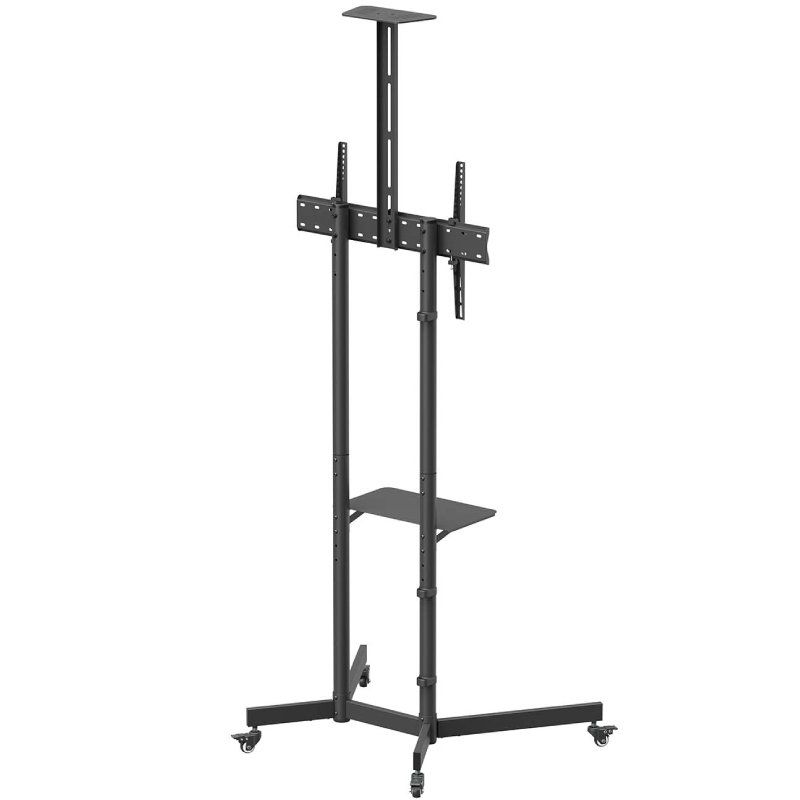 Soporte de Suelo Inclinable con Ruedas
Soporte de Cámara Aisens FT70TE-335 para TV 37"-70"
hasta 45kg