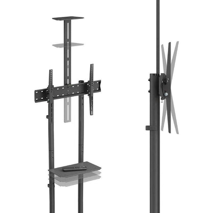 Soporte de Suelo Inclinable con Ruedas
Soporte de Cámara Aisens FT70TE-335 para TV 37"-70"
hasta 45kg